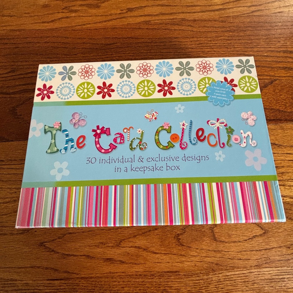 The Card Collection Keepsake Box - Multicolor